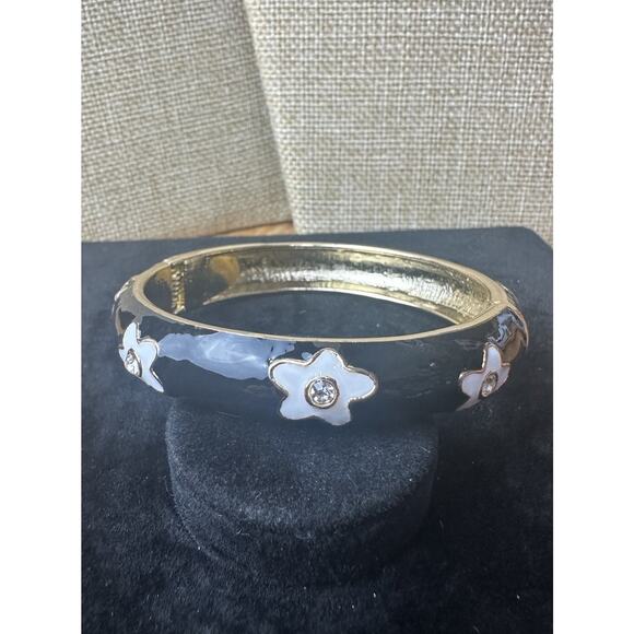Sequin Jewelry - Sequin Nordstrom Multicolor Gold Tone Statement Enamel Bangle Bracelet # 332